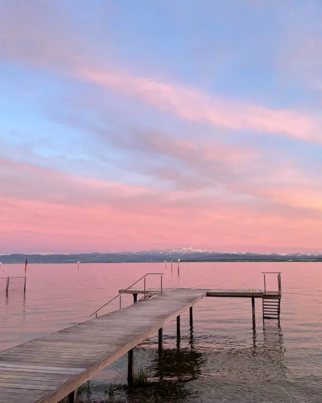 Lake Constance Panorama am Bodensee